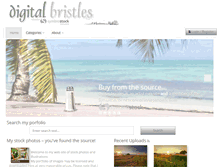 Tablet Screenshot of digitalbristles.com